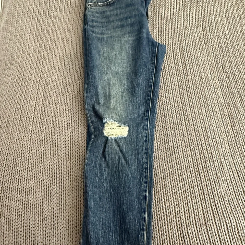 Joe's Jeans Blue Distressed Slim Boyfriend Jeans - The Scout - Picture 3 of 9